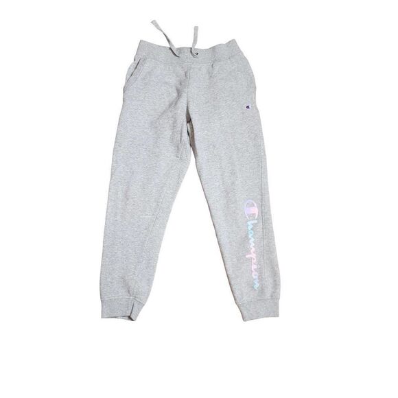 Champion Joggers, Grey, Girls Size Large - Picture 1 of 8